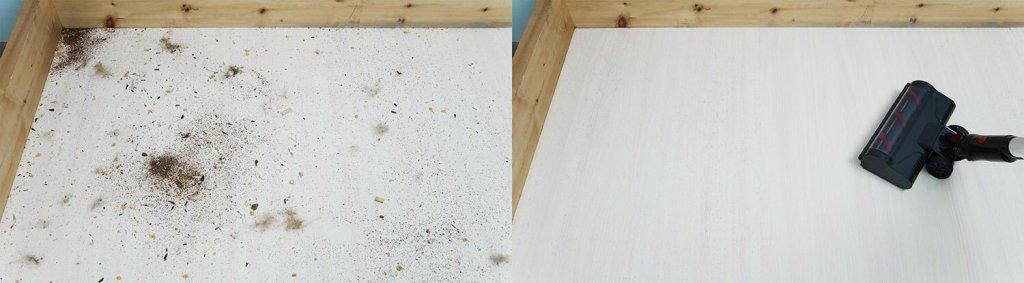 EVOLUTION Smart Clean VCF2712M: laminuotų grindų valymas