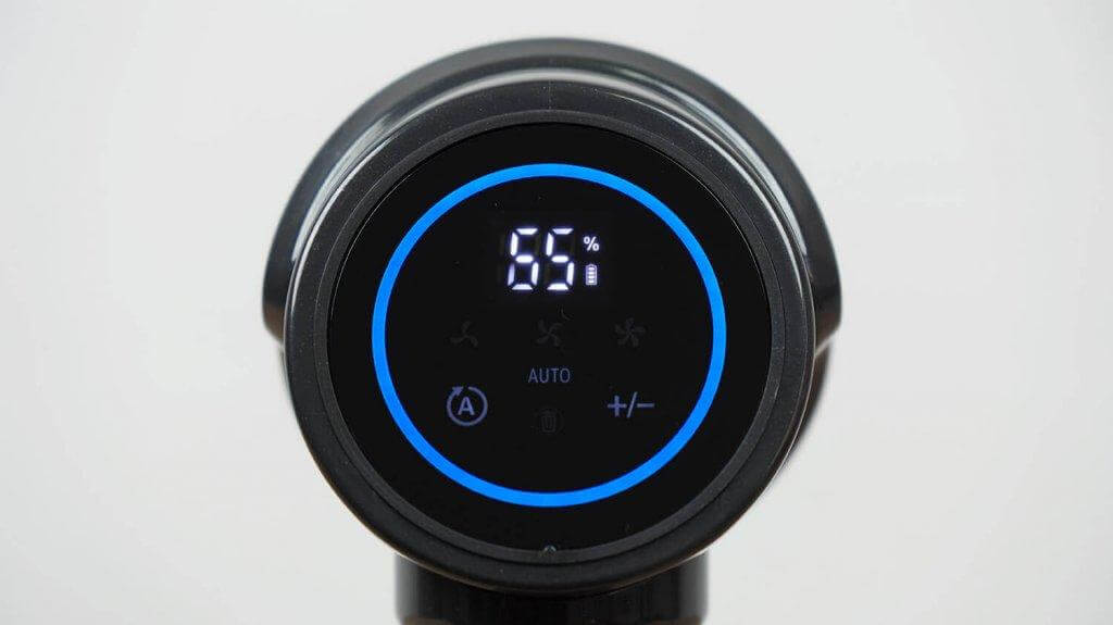 EVOLUTION išmanusis valymas VCF2712M: ekranas