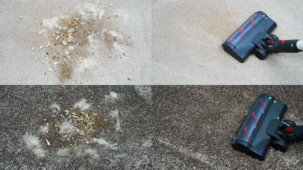 EVOLUTION Smart Clean VCF2712M: Kilimų valymas