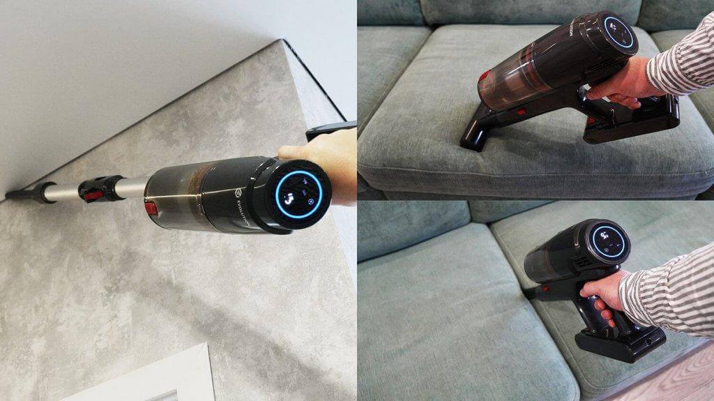 EVOLUTION Smart Clean VCF2712M: Papildomų priedų naudojimas