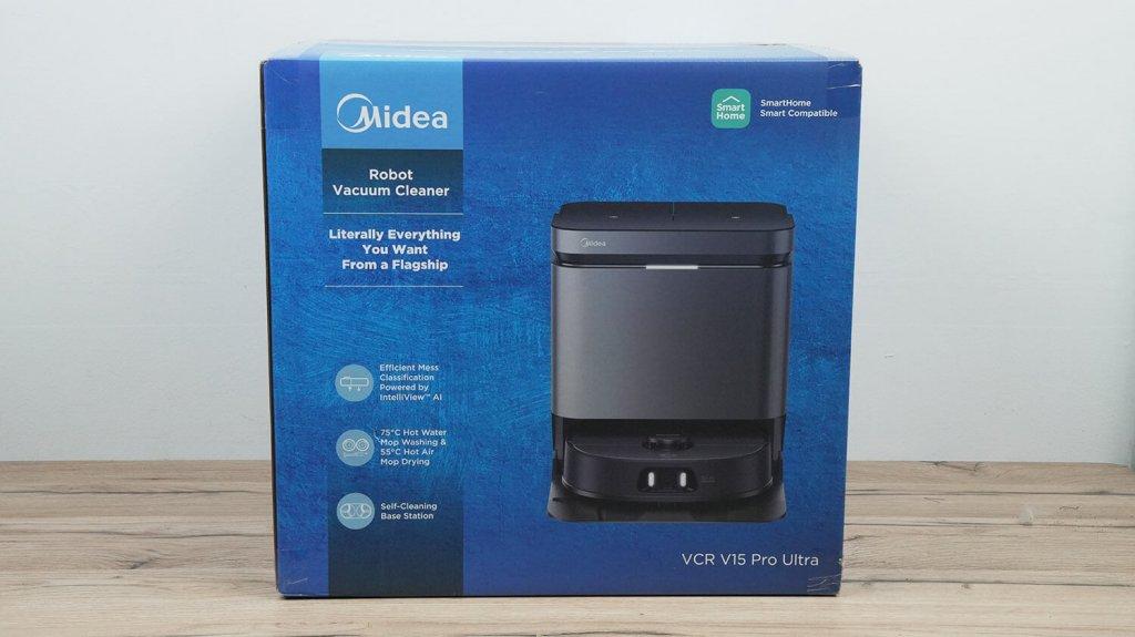 Midea VCR V15 Pro Ultra: dėžutė