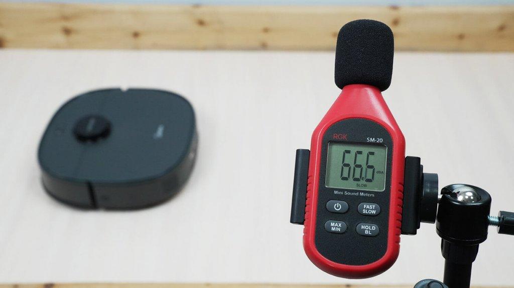 Midea VCR V15 Pro Ultra: roboto triukšmo lygis