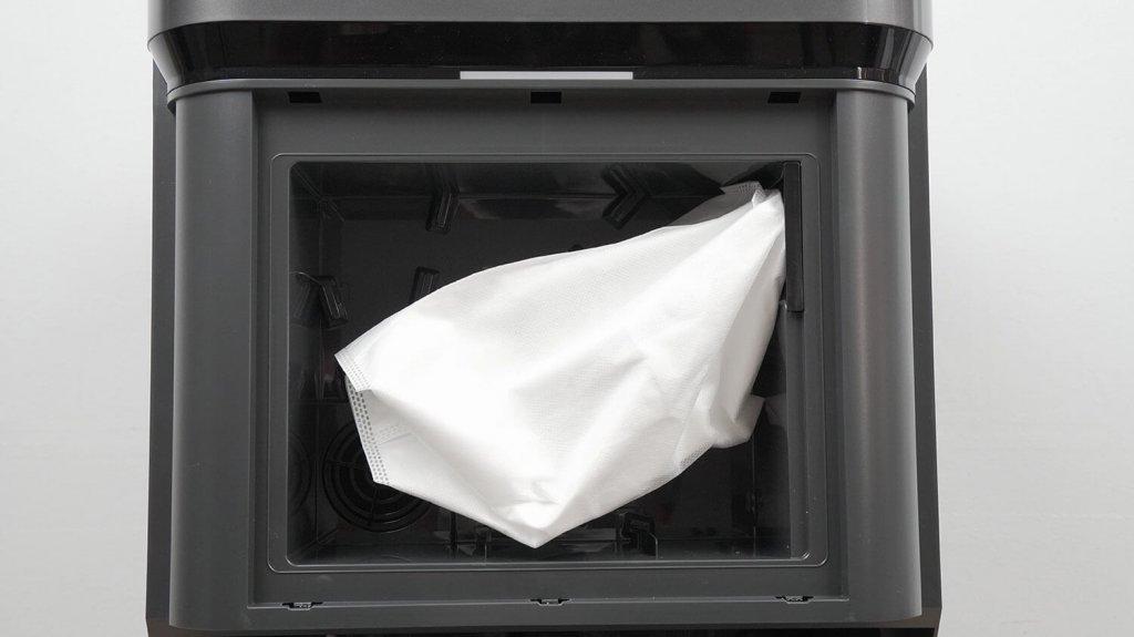 Midea VCR V15 Pro Ultra: Dulkių maišelis