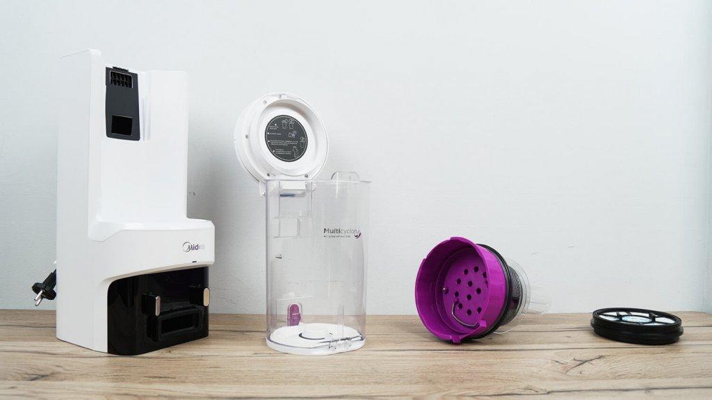 Midea VCR S20 Plus: filtravimo sistema