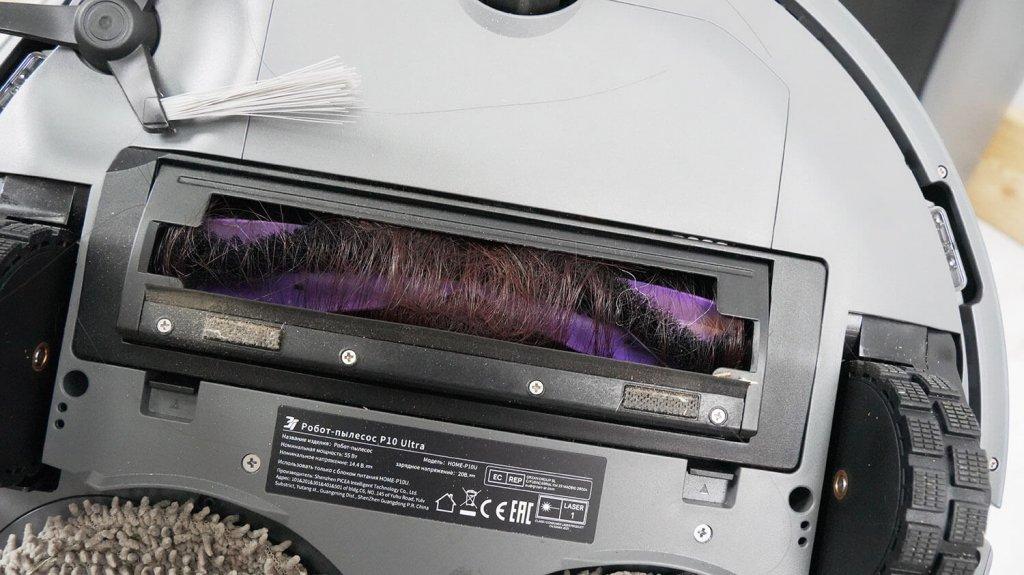 3i P10 Ultra: Plaukai susivėlę aplink šepetį