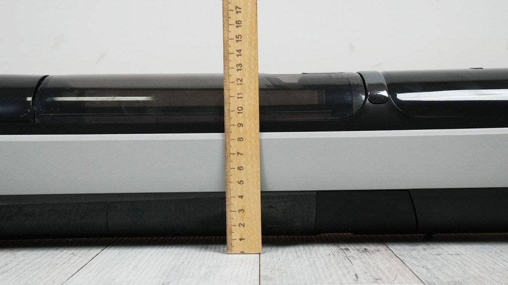 Dreame H15 Pro Heat: Dulkių siurblio aukštis