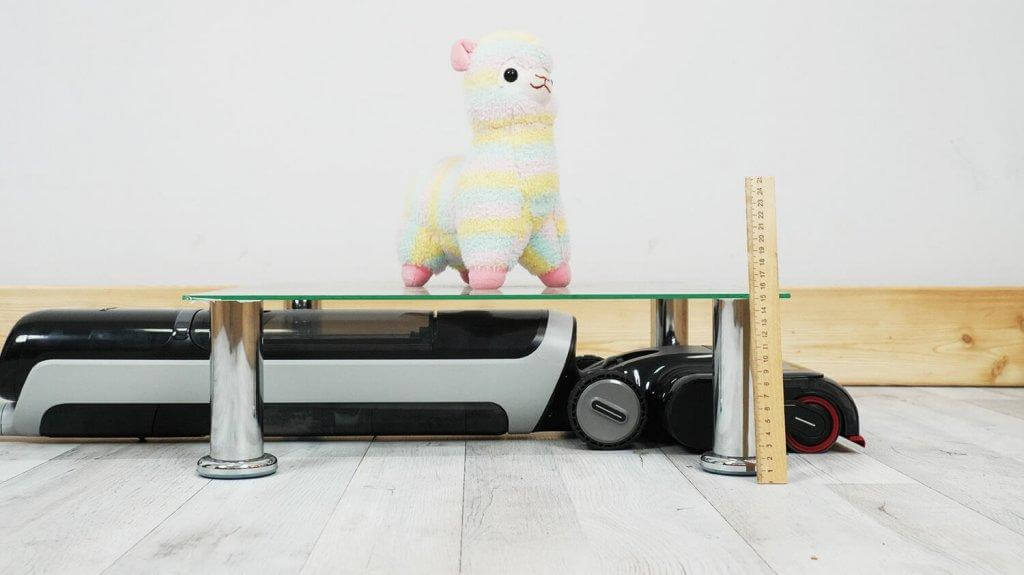 Dreame H15 Pro Heat: Grindų valymas horizontalioje padėtyje