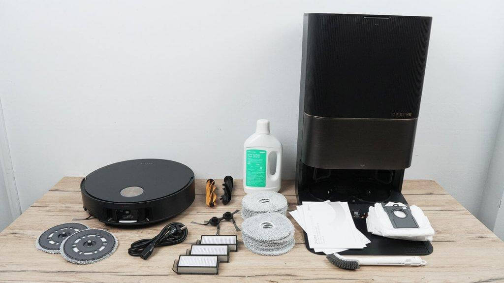 „Dreame X50 Ultra Complete“: pakuotės turinys