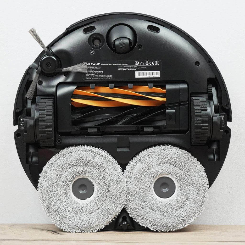 Dreame X50 Ultra Complete: vaizdas iš apačios