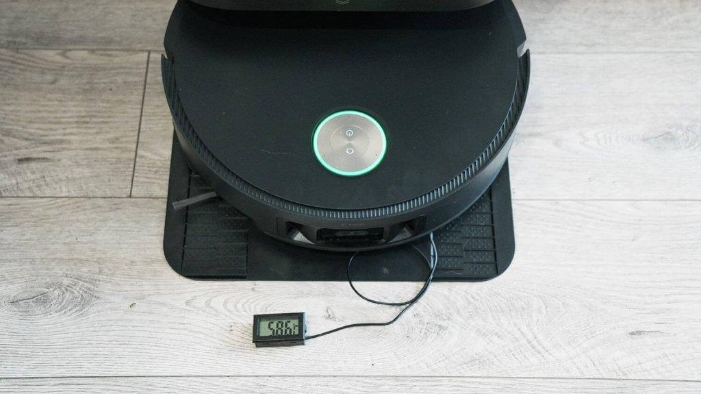 Dreame X50 Ultra Complete: Džiovinimo temperatūra