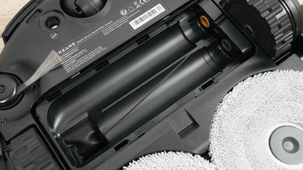 „Dreame X50 Ultra Complete“: Siurbimo angos vieta