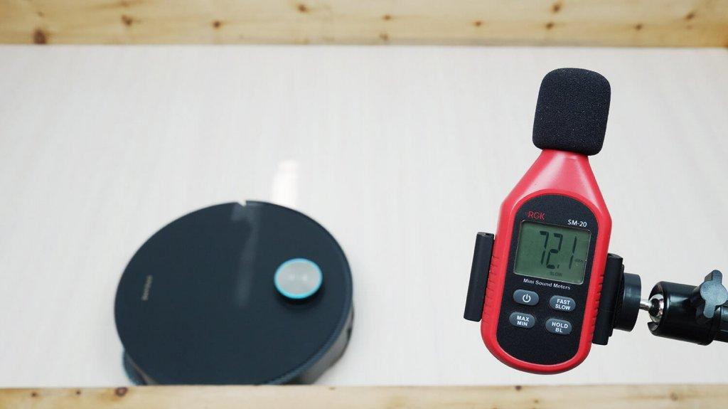 Dreame X50 Ultra Complete: triukšmo lygis