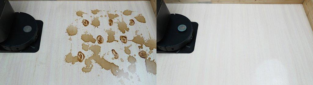 Dreame X50 Ultra Complete: dėmių šalinimas