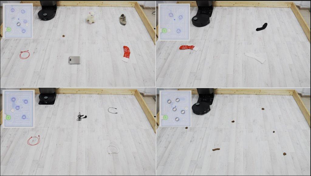 „Dreame X50 Ultra Complete“: atpažinimas esant geram apšvietimui