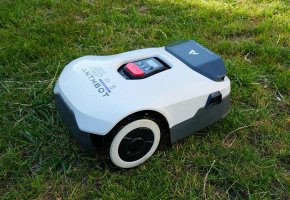 „Anthbot Genie 1000“ robotinė vejapjovė: didelio našumo, su foniniu apšvietimu kameros, 5 peiliai