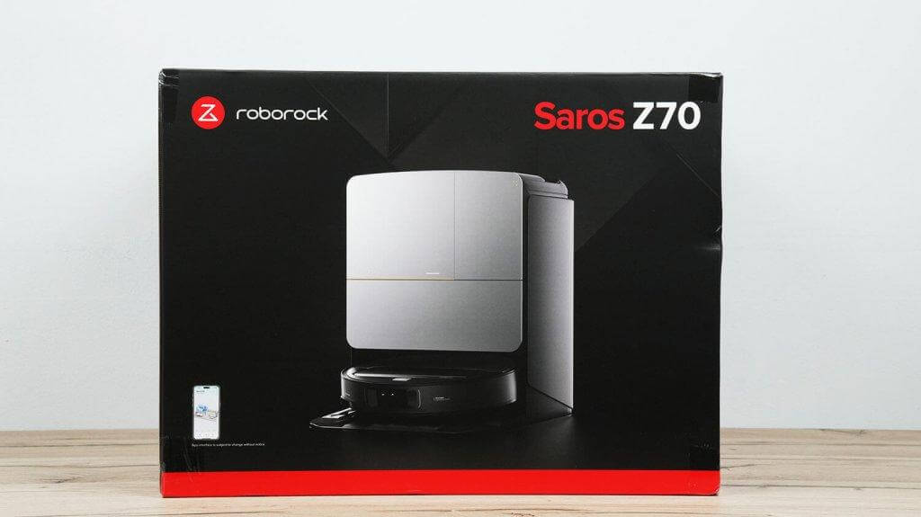 „Roborock Saros Z70“: dėžutė