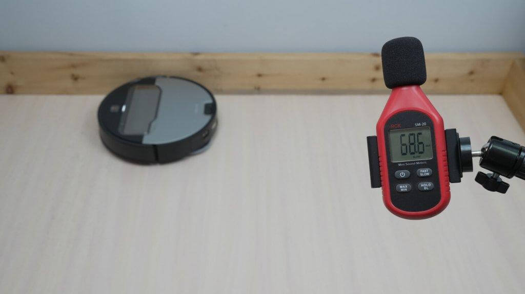 „Roborock Saros Z70“: triukšmo lygis
