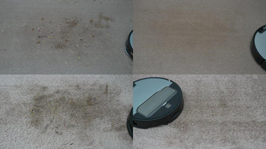 „Roborock Saros Z70“: kilimų valymas