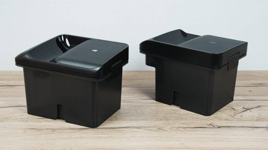 Roborock Saros Z70: Vandens rezervuarai