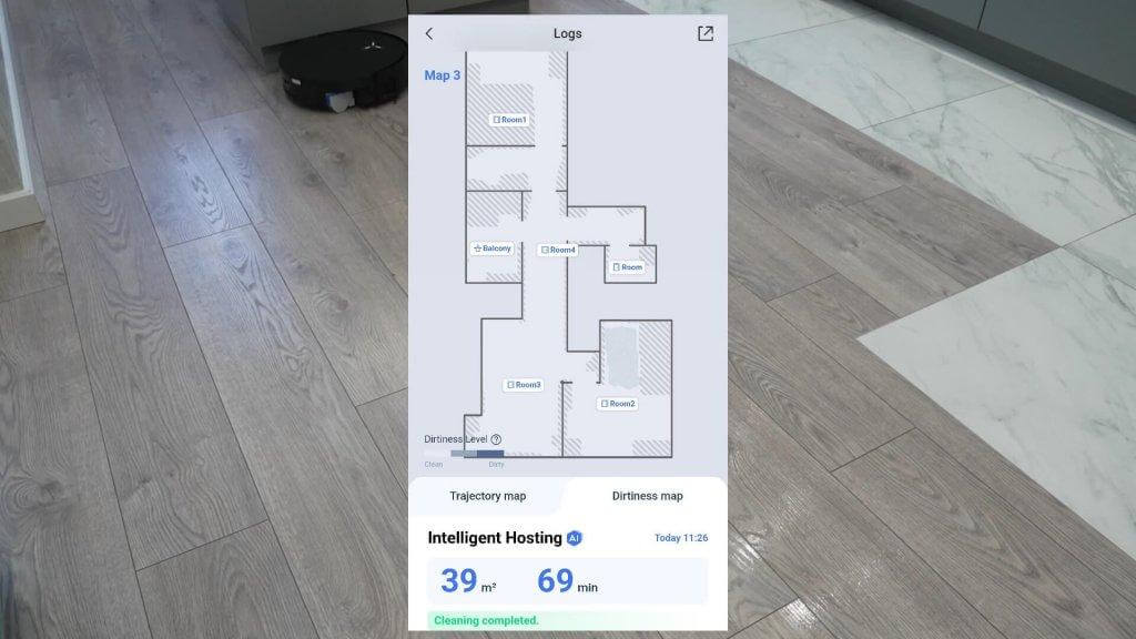 Išmanusis „Ecovacs“ priegloba