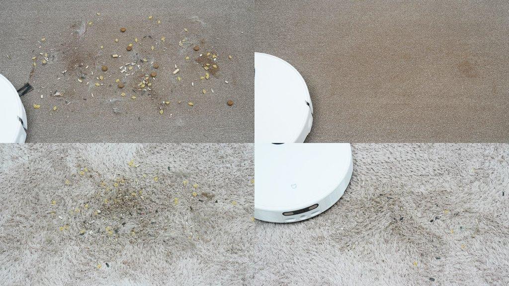 „Xiaomi Mijia M40s“: kilimų valymas