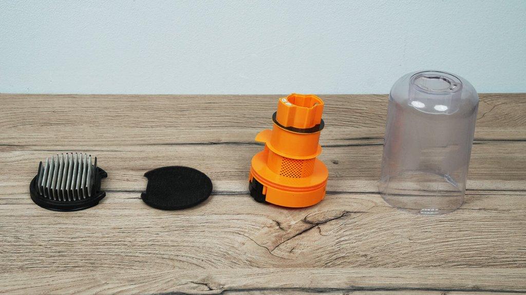 Deerma T10W: Filtravimo sistema