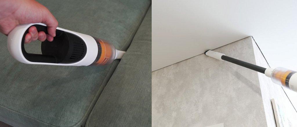 „Deerma T10W“: papildomų priedų naudojimas