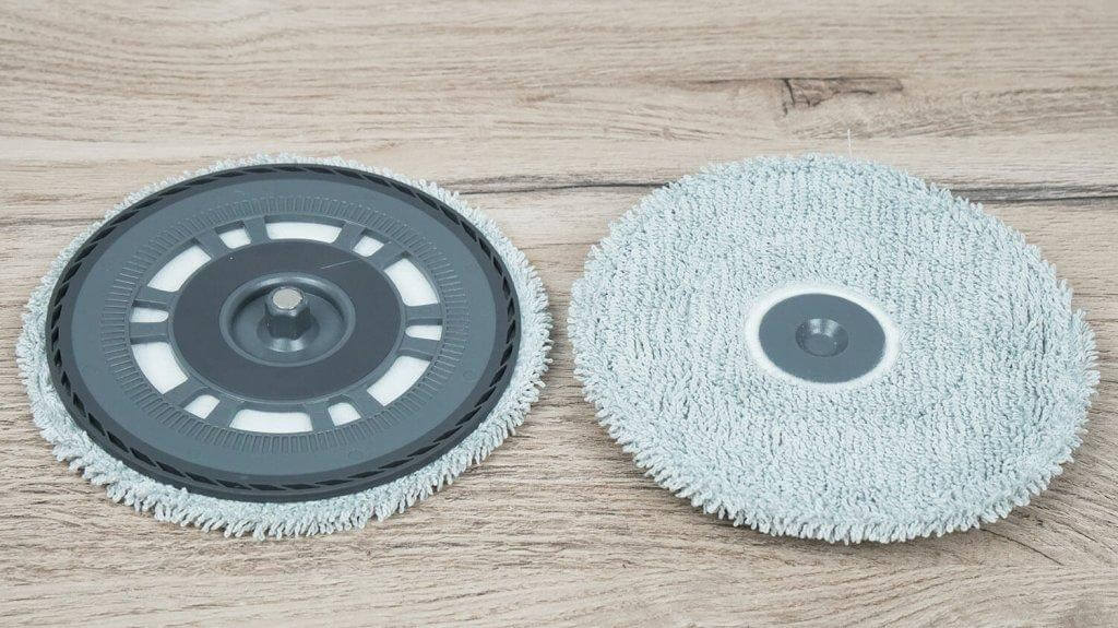 Dreame L40s Pro Ultra: servetėlės ant laikiklių