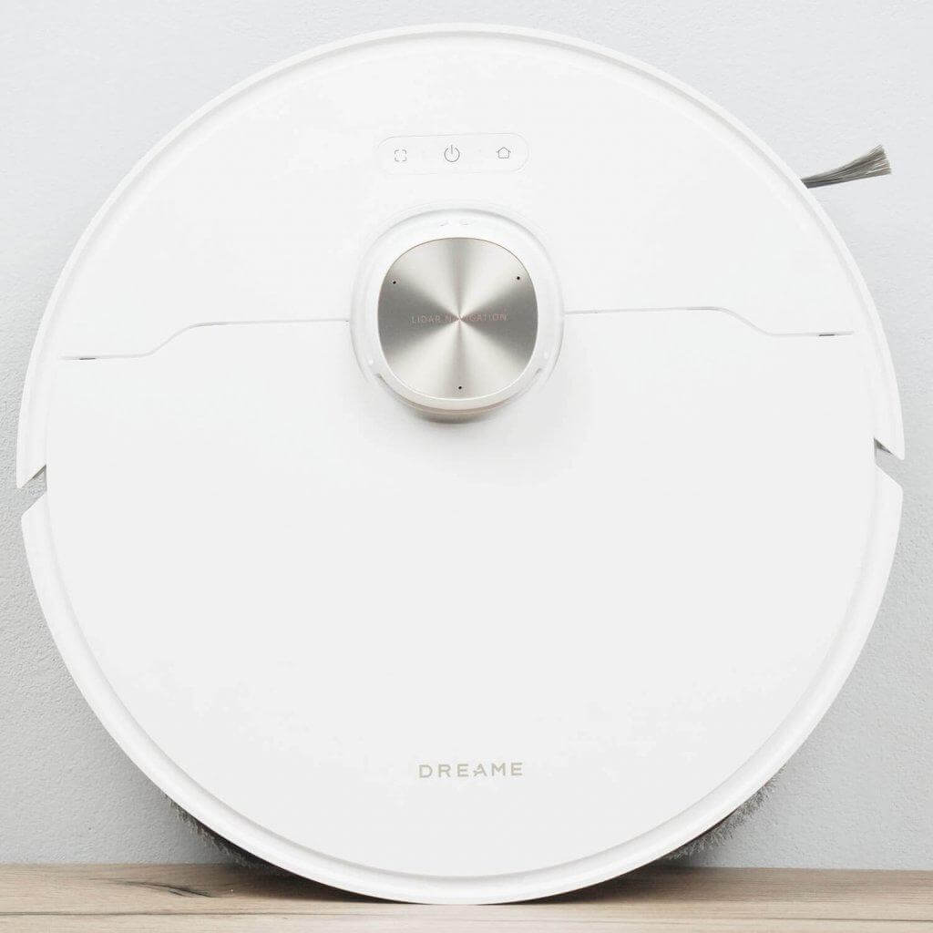 „Dreame L40s Pro Ultra“: vaizdas iš viršaus