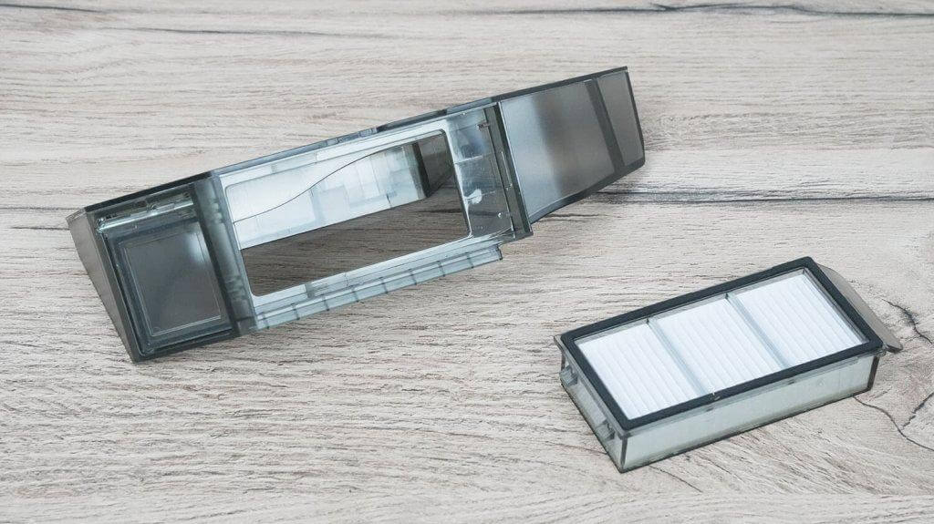 Dreame L40s Pro Ultra: filtravimo sistema