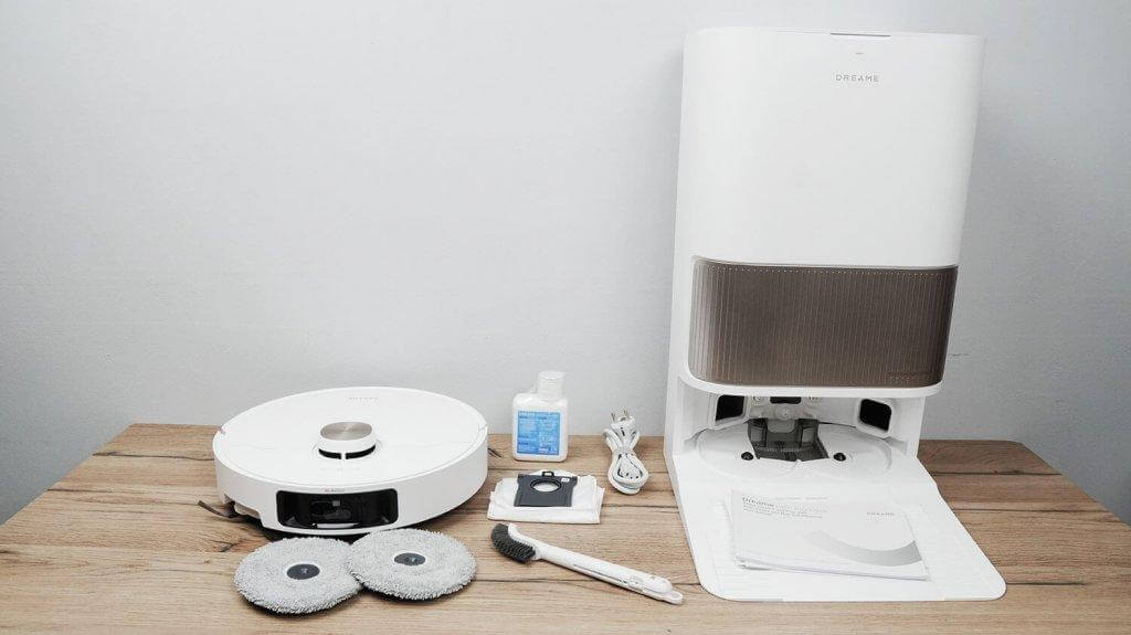 „Dreame L40s Pro Ultra“: pakuotės turinys