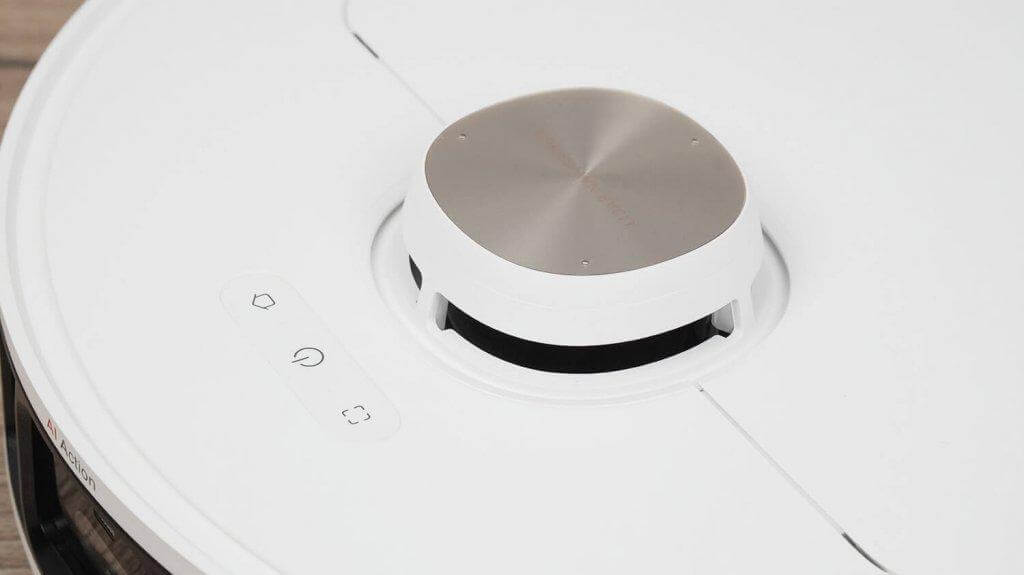 „Dreame L40s Pro Ultra“: Lidaras ir valdymo skydelis