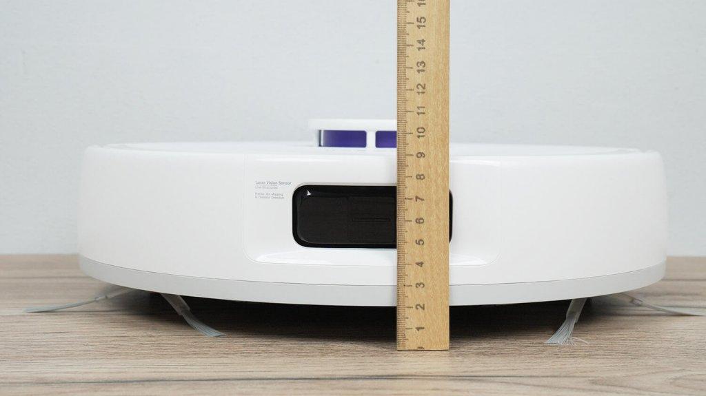 „Narwal Freo X Ultra“: korpuso aukštis