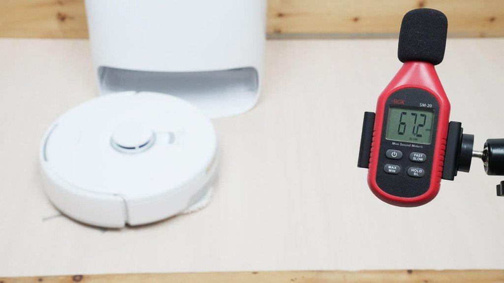 Narwal Freo X Ultra: triukšmo lygis