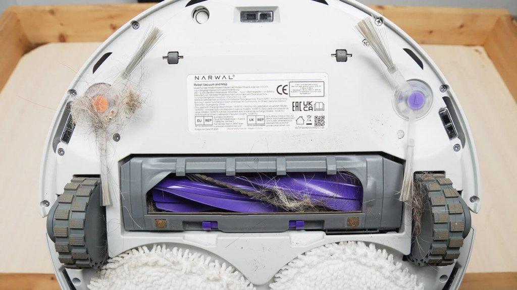 Narwal Freo X Ultra: Valymo modulio būsena