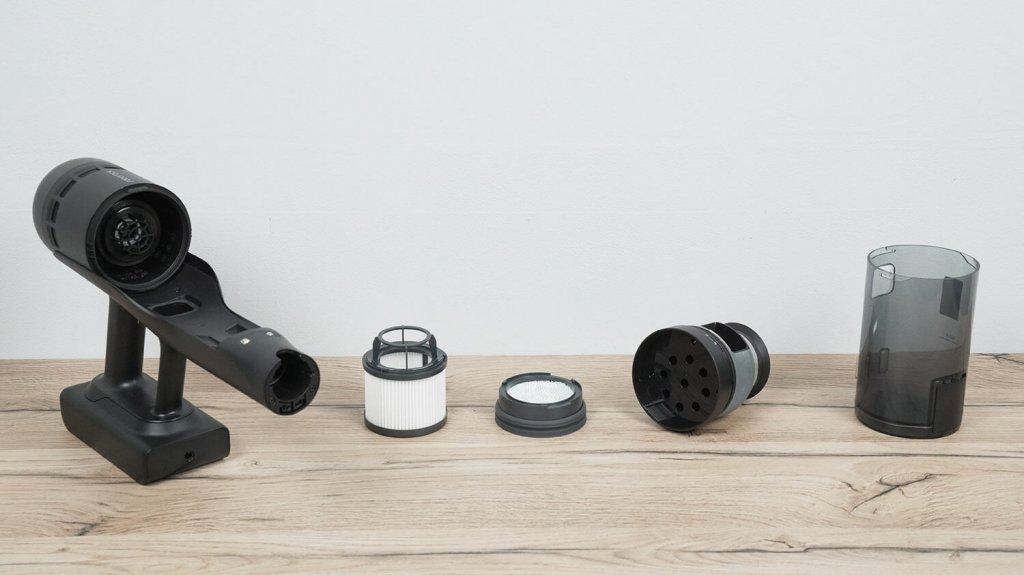 „Roborock H60 Hub Ultra“: filtravimo sistema