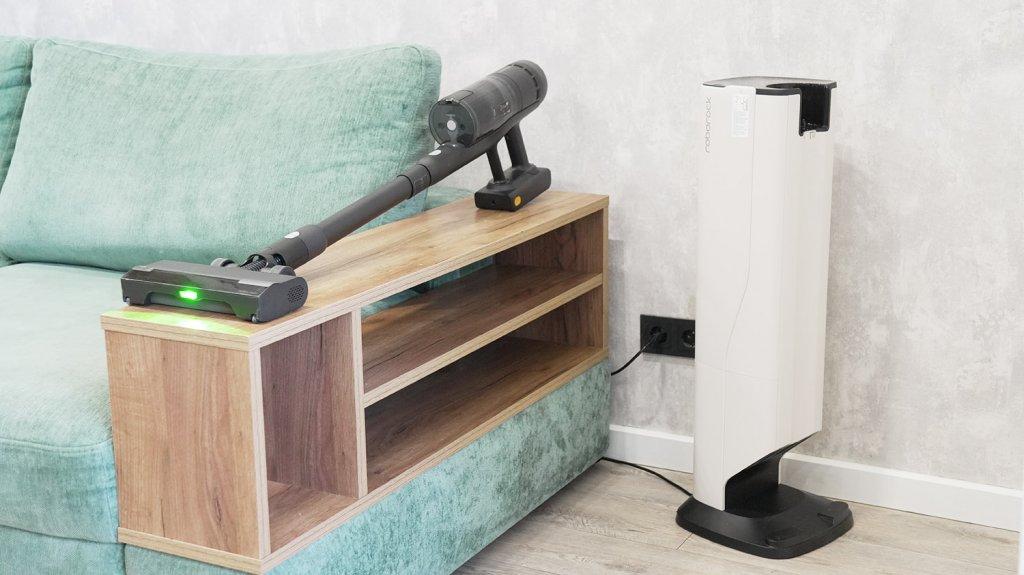 „Roborock H60 Hub Ultra“: dulkių siurblys ir stotelė