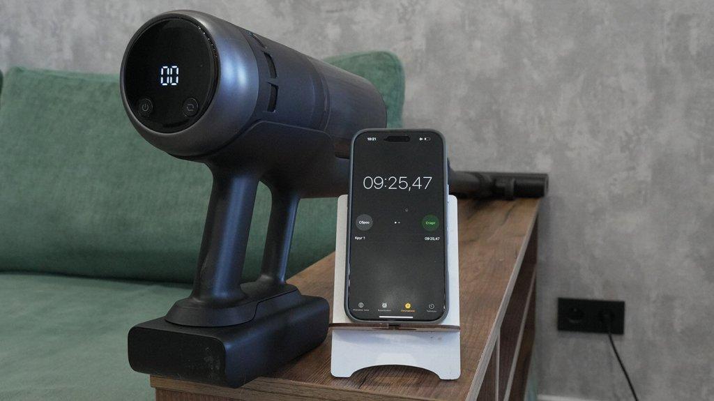 „Roborock H60 Ultra“: baterijos veikimo laikas