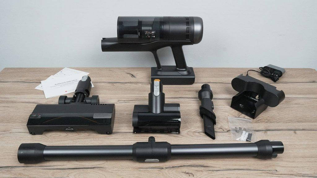 „Roborock H60 Ultra“: pakuotės turinys