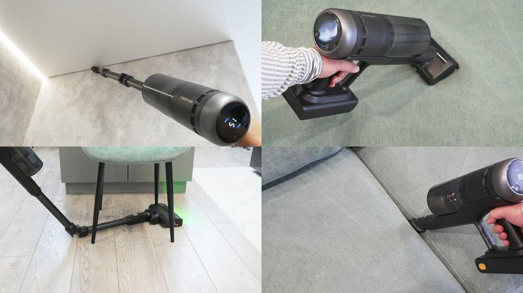 „Roborock H60 Ultra“: papildomų priedų naudojimas