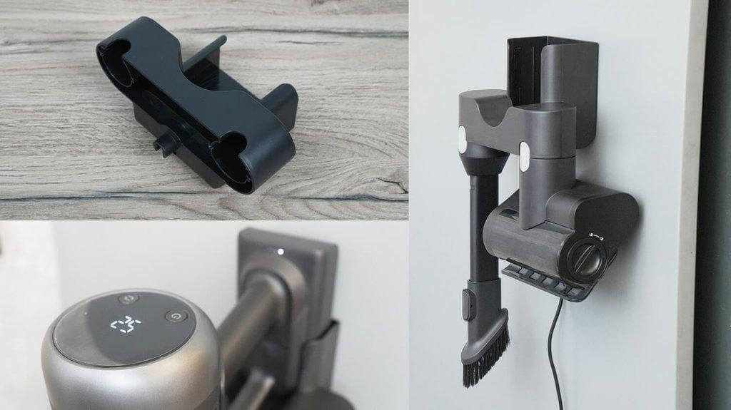 „Roborock H60 Ultra“: sieninis laikiklis