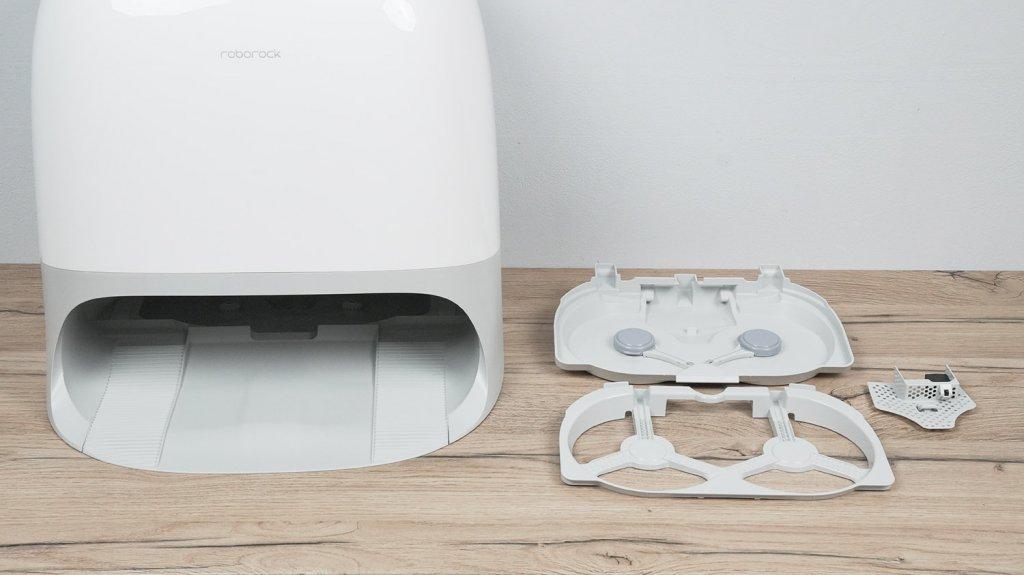 Roborock Qrevo CurvX: Nuimamas dėklas