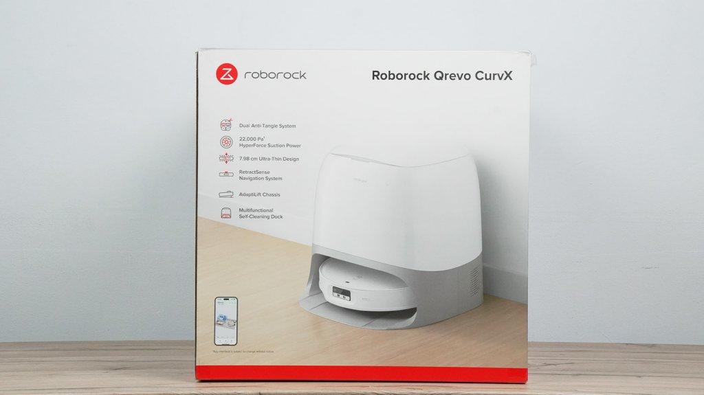 Roborock Qrevo CurvX: Dėžutė