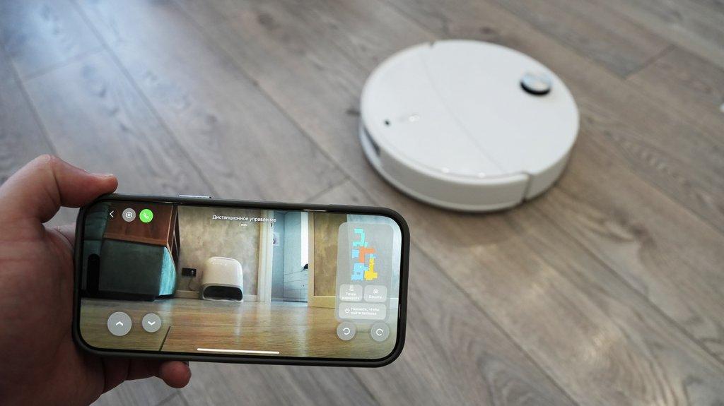 „Roborock Qrevo CurvX“: nuotolinis namų stebėjimas