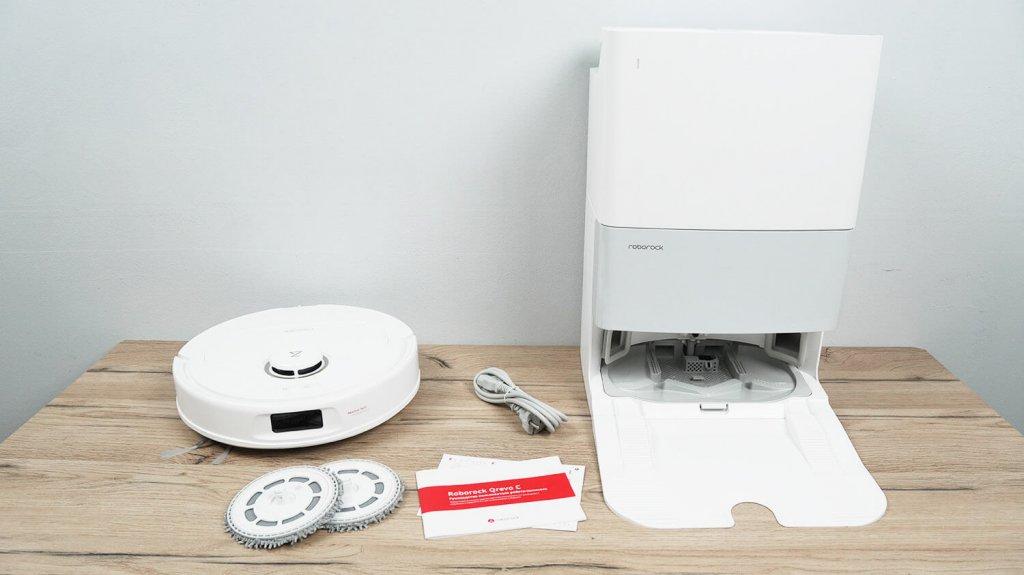 „Roborock Qrevo C“: pakuotės turinys