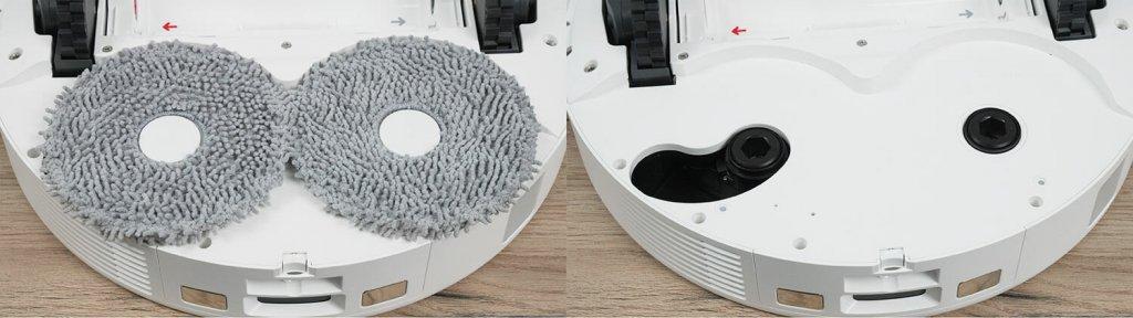 Roborock Qrevo C: Drėgno valymo šluostės