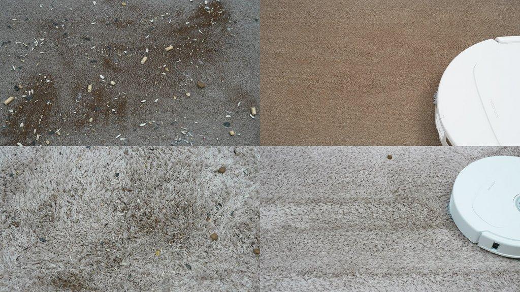 Roborock Qrevo C: Kilimų valymas