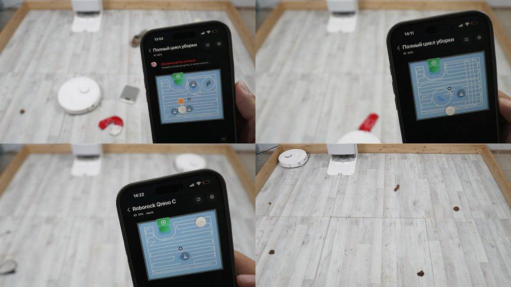 Roborock Qrevo C: kliūčių aptikimas ir vengimas