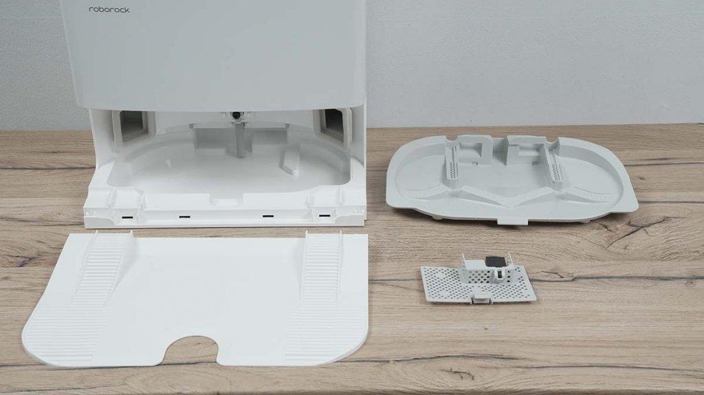 „Roborock Qrevo C“: nuimami stočių moduliai