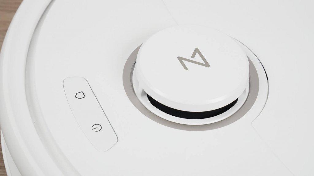 „Roborock Qrevo C“: valdymo skydas